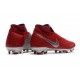 Nike Phantom Vision Elite DF FG Men's Soccer Boots - Crimson Silver