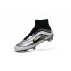 Nike 2016 Mercurial Superfly Heritage FG Cleats White Black Green