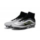 Nike 2016 Mercurial Superfly Heritage FG Cleats White Black Green