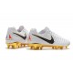 Nike Tiempo Legend 7 Elite FG Firm Ground New Boots - White Gold Black