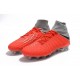 New Nike Hypervenom Phantom 3 DF FG - Red Gray
