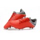 Nike Hypervenom Phantom III FG Soccer Cleats - Red Black