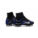 Nike 2016 Mercurial Superfly Heritage FG Cleats Blue White Black