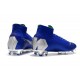 Nike Mercurial Superfly VI 360 Elite FG Cleats - Blue Silver