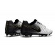 Nike Tiempo Legend 7 Elite FG Firm Ground New Boots - White Black