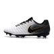 Nike Tiempo Legend 7 Elite FG Firm Ground New Boots - White Black