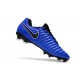 Nike Tiempo Legend 7 Elite FG Firm Ground New Boots - Blue Black