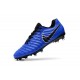 Nike Tiempo Legend 7 Elite FG Firm Ground New Boots - Blue Black