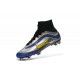 Nike 2016 Mercurial Superfly Heritage FG Cleats Silver Blue