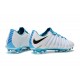 Nike Hypervenom Phantom III FG Soccer Cleats - White Blue