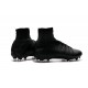 New 2016 Nike Mercurial Superfly V FG Speed Soccer Cleats All Black