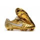 Nike Tiempo Legend 7 R10 Elite FG Firm Ground New Boots - Gold White
