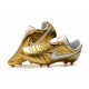 Nike Tiempo Legend 7 R10 Elite FG Firm Ground New Boots - Gold White
