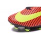 New 2016 Nike Mercurial Superfly V FG Speed Soccer Cleats Crimson Volt Pink