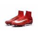 New 2016 Nike Mercurial Superfly V FG Speed Soccer Cleats Red White