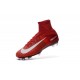 New 2016 Nike Mercurial Superfly V FG Speed Soccer Cleats Red White