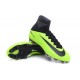 New 2016 Nike Mercurial Superfly V FG Speed Soccer Cleats Green Black