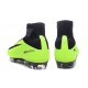 New 2016 Nike Mercurial Superfly V FG Speed Soccer Cleats Green Black