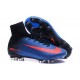 New 2016 Nike Mercurial Superfly V FG Speed Soccer Cleats Blue Red Black