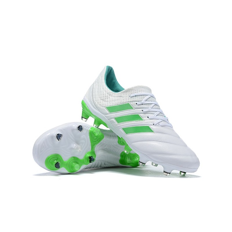 adidas Copa 19.1 FG News Soccer Shoes White Green