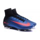 New 2016 Nike Mercurial Superfly V FG Speed Soccer Cleats Blue Red Black