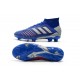 adidas New Predator 19.1 FG Mens Soccer Boots - Blue Silver