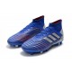 adidas New Predator 19.1 FG Mens Soccer Boots - Blue Silver