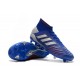 adidas New Predator 19.1 FG Mens Soccer Boots - Blue Silver