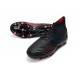 adidas New Predator 19.1 FG Mens Soccer Boots - Black Red