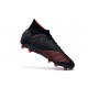 adidas New Predator 19.1 FG Mens Soccer Boots - Black Red