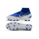 Nike Phantom VSN Elite DF FG Firm Ground Cleat - Blue White