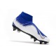 Nike Phantom Vision Elite DF SG-PRO Anti-Clog Blue White Silver