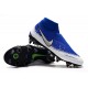 Nike Phantom Vision Elite DF SG-PRO Anti-Clog Blue White Silver