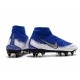 Nike Phantom Vision Elite DF SG-PRO Anti-Clog Blue White Silver