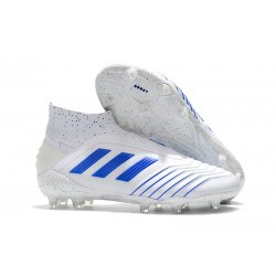 adidas Predator 19+ FG News Soccer Cleat Virtuso White Blue