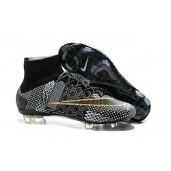 Nike Mercurial Superfly Iv FG Black Month History Soccer Cleats BHM Black