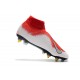 Nike Phantom Vision Elite DF SG-PRO Anti-Clog Red White