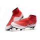 Nike Phantom Vision Elite DF SG-PRO Anti-Clog Red White