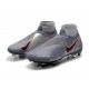 Nike Phantom Vision Elite DF SG-PRO Anti-Clog Gray Silver Black