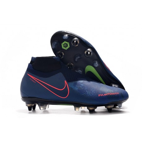 Nike Phantom Vision Elite DF SG-PRO Anti-Clog Royal Blue Red
