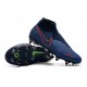 Nike Phantom Vision Elite DF SG-PRO Anti-Clog Royal Blue Red
