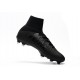 Nike Mercurial Superfly Iv Ronaldo CR7 FG Soccer Shoes All Black