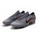 Nike Mercurial Vapor XII Elite FG Firm Ground Cleats - Wolf Grey Black