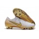 Nike Mercurial Vapor XII Elite FG Firm Ground Cleats - White Gold