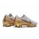 Nike Mercurial Vapor XII Elite FG Firm Ground Cleats - White Gold