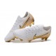 Nike Mercurial Vapor XII Elite FG Firm Ground Cleats - White Gold