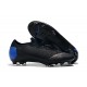 Nike Mercurial Vapor XII Elite FG Firm Ground Cleats - Black Blue