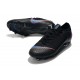 Nike Mercurial Vapor XII Elite FG Firm Ground Cleats - Black Blue