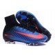 News 2016 Nike Mercurial Superfly FG ACC Cleats Blue Red