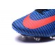 News 2016 Nike Mercurial Superfly FG ACC Cleats Blue Red